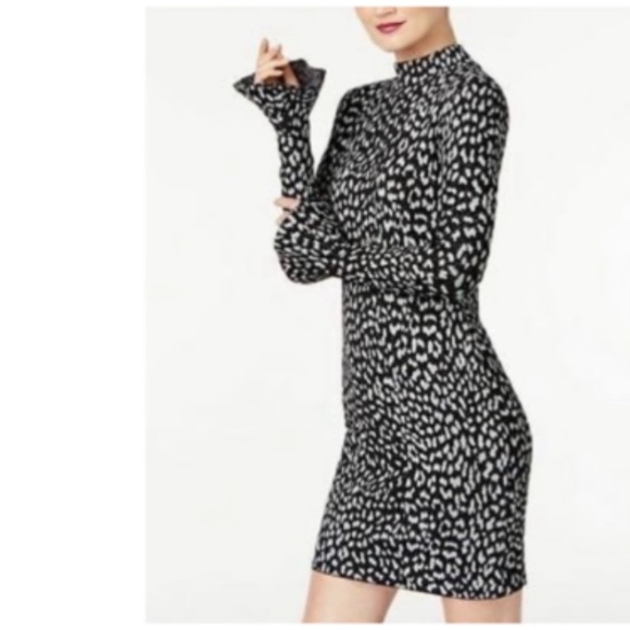 MICHAEL MICHAEL KORS Leopard Jacquard Knit Dress
Size XS - Picture 6 of 14
